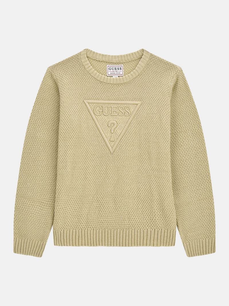 Guess yellow sweater top