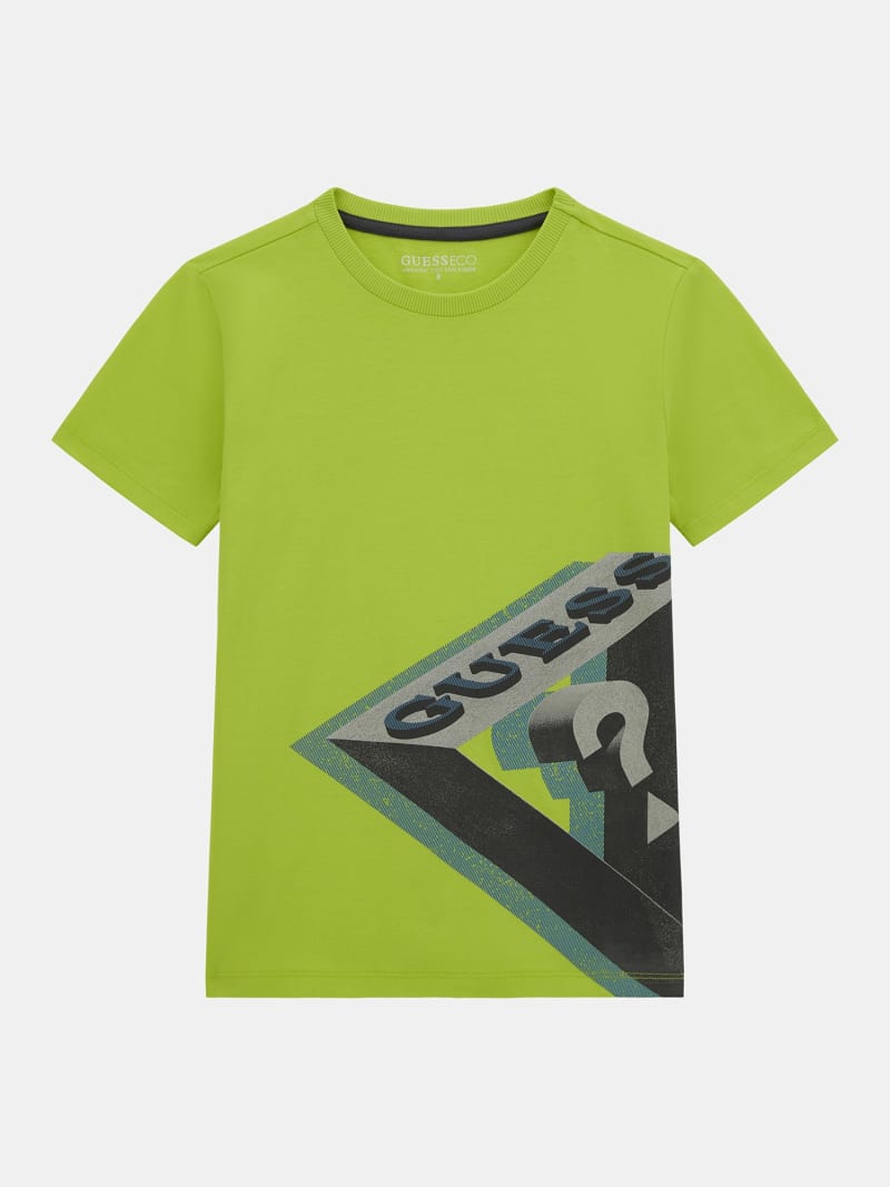 T-shirt logo print voorkant