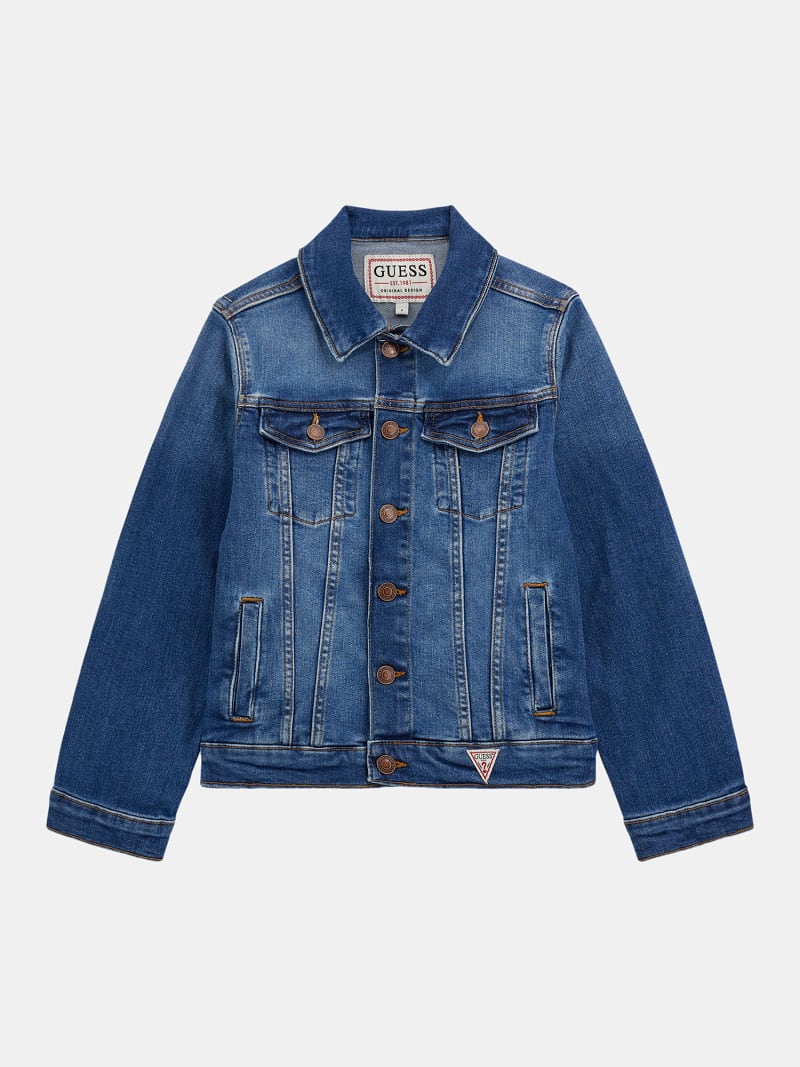 GUESS Kids Veste en jean classique Boy