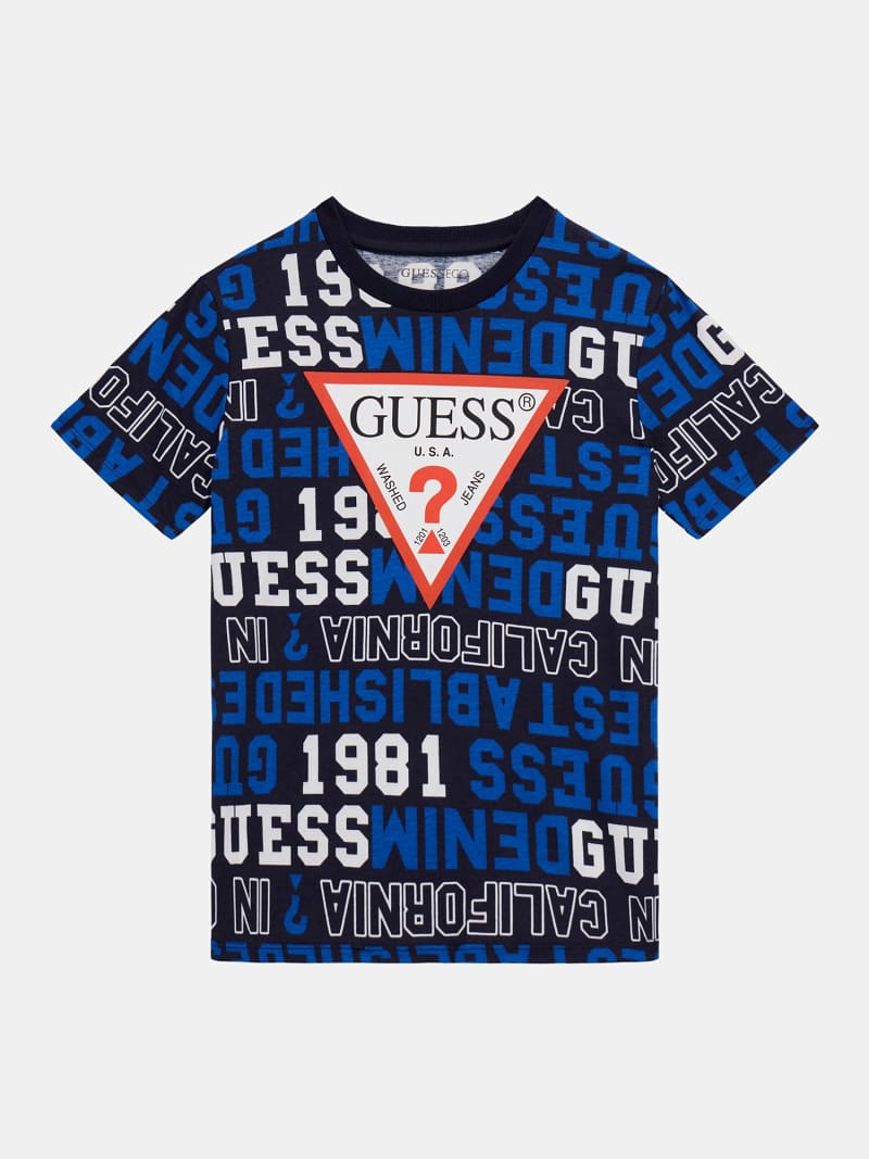 GUESS Kids All over print stretch t shirt Boys