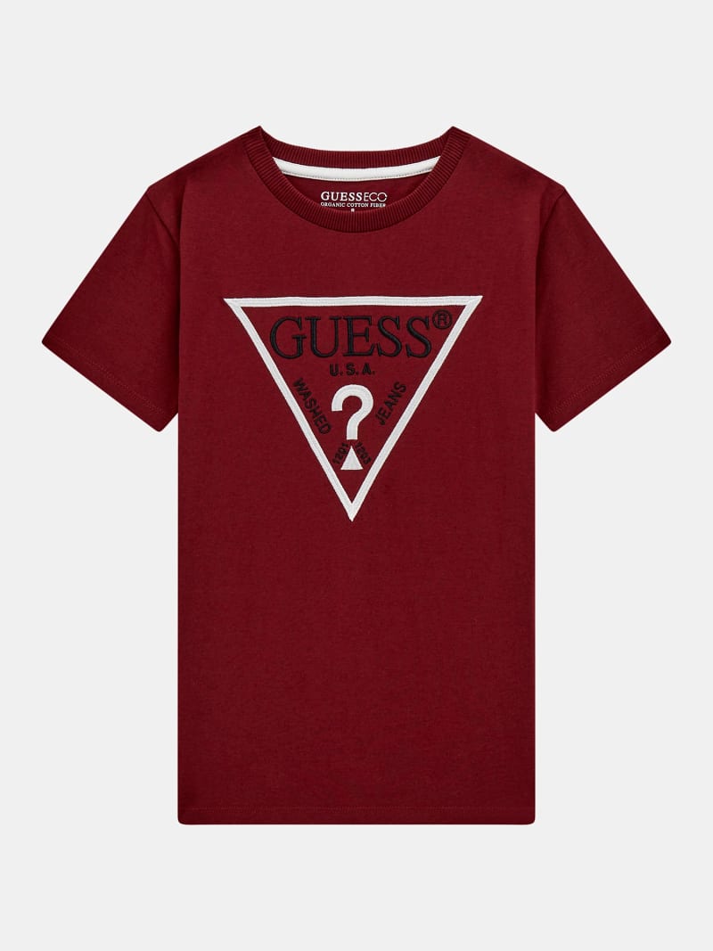 GUESS Front triangle logo t shirt