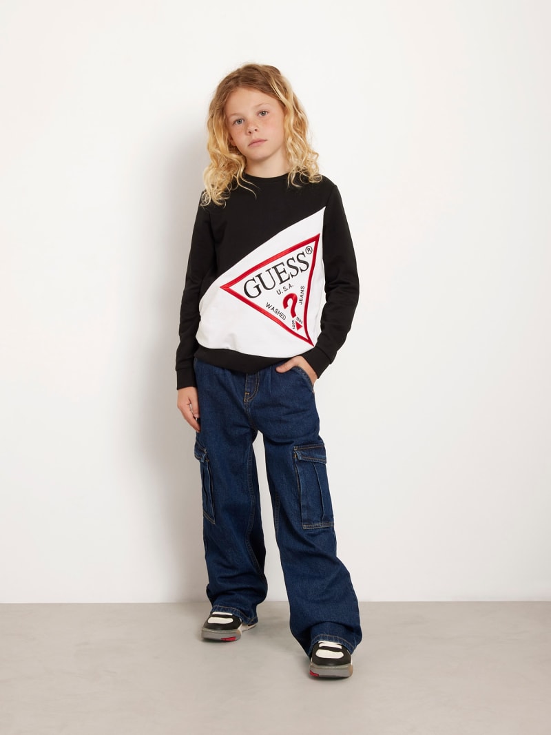 Triangle logo sweatshirt