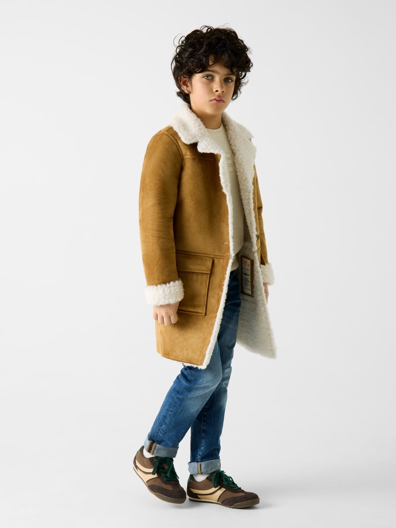 GUESS® Kids Cappotto in montone sintetico Bambino