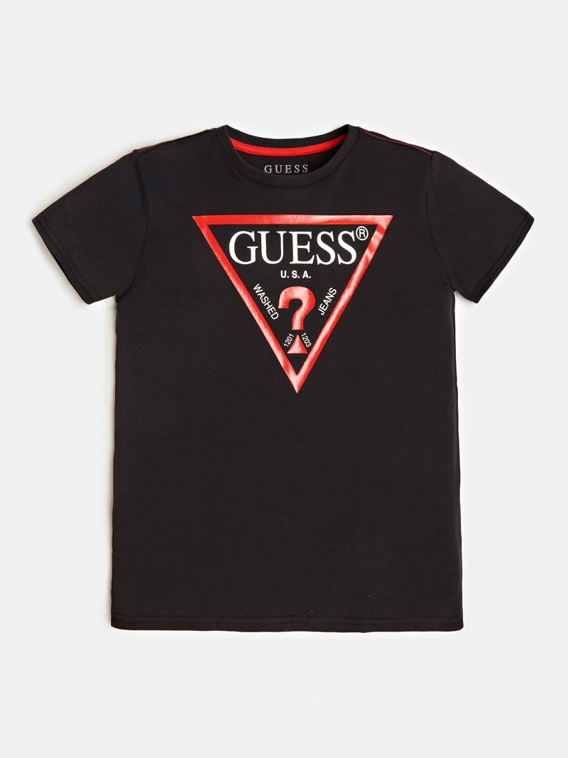 Guess triangle logo sales