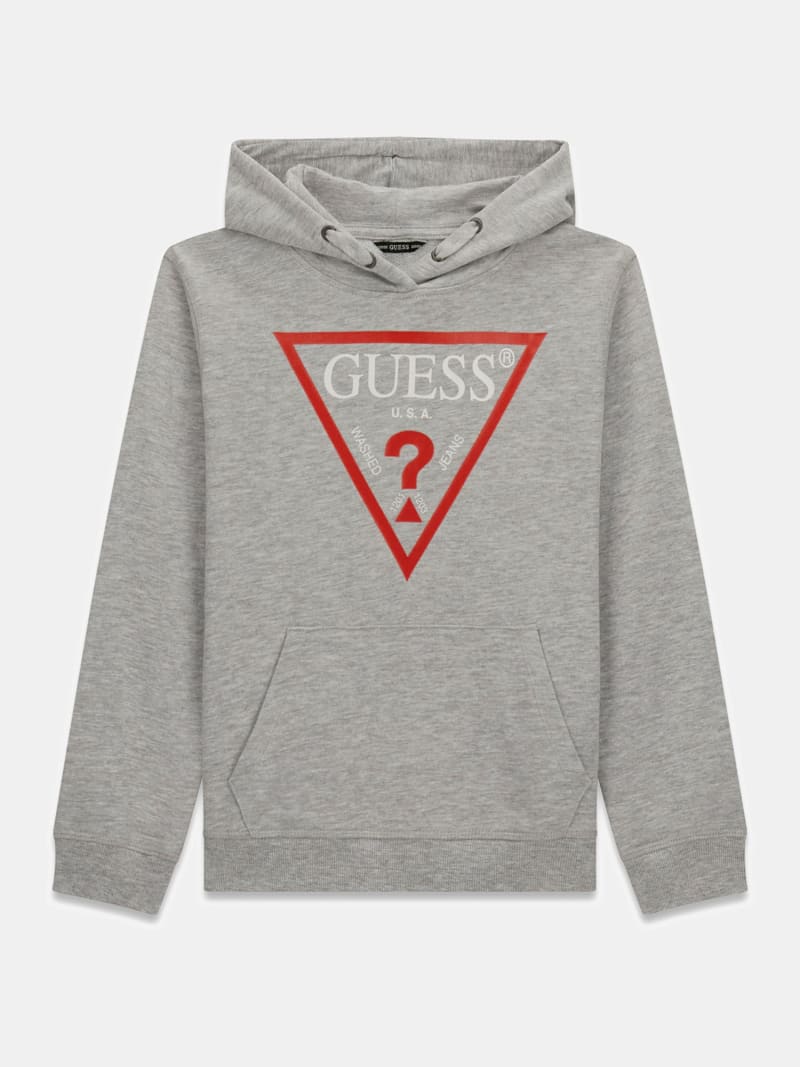 SWEATSHIRT MET CAPUCHON DRIEHOEKLOGO