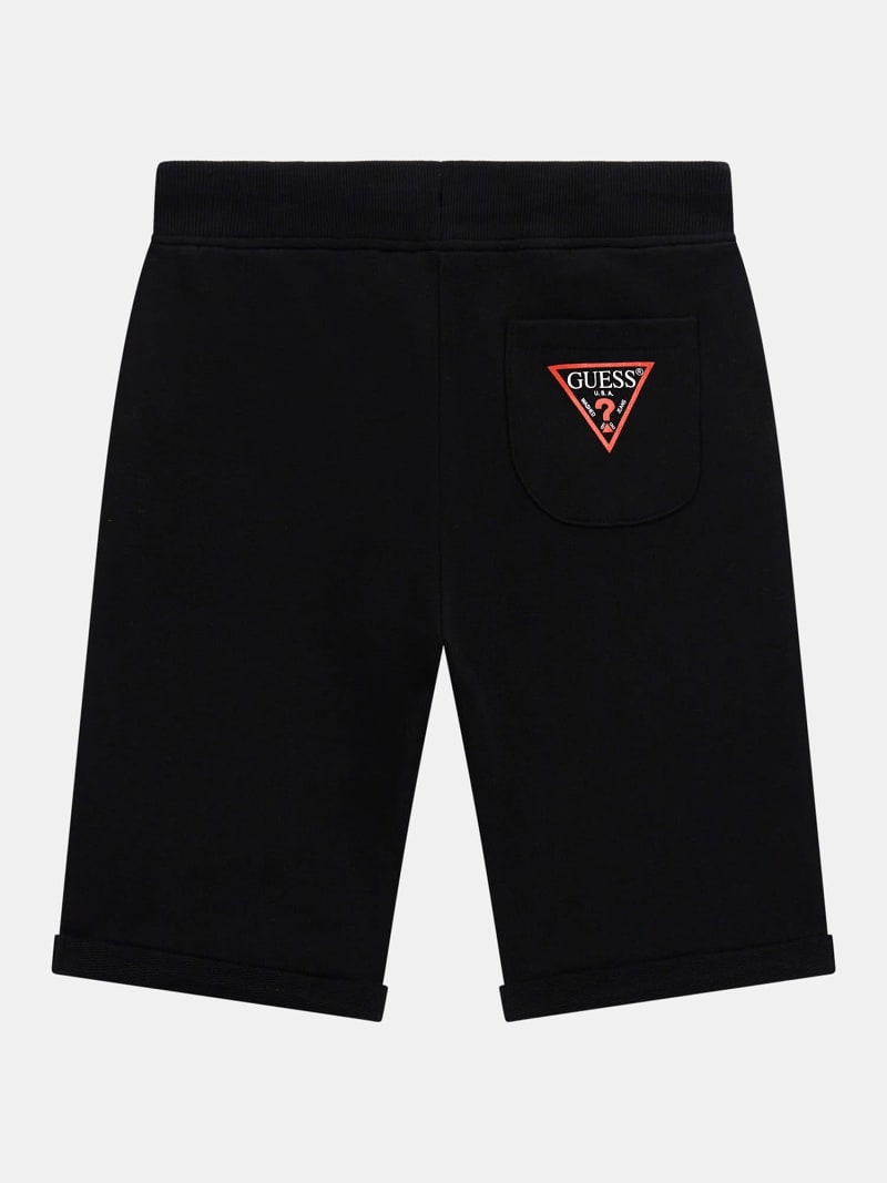 Black guess shorts cheap