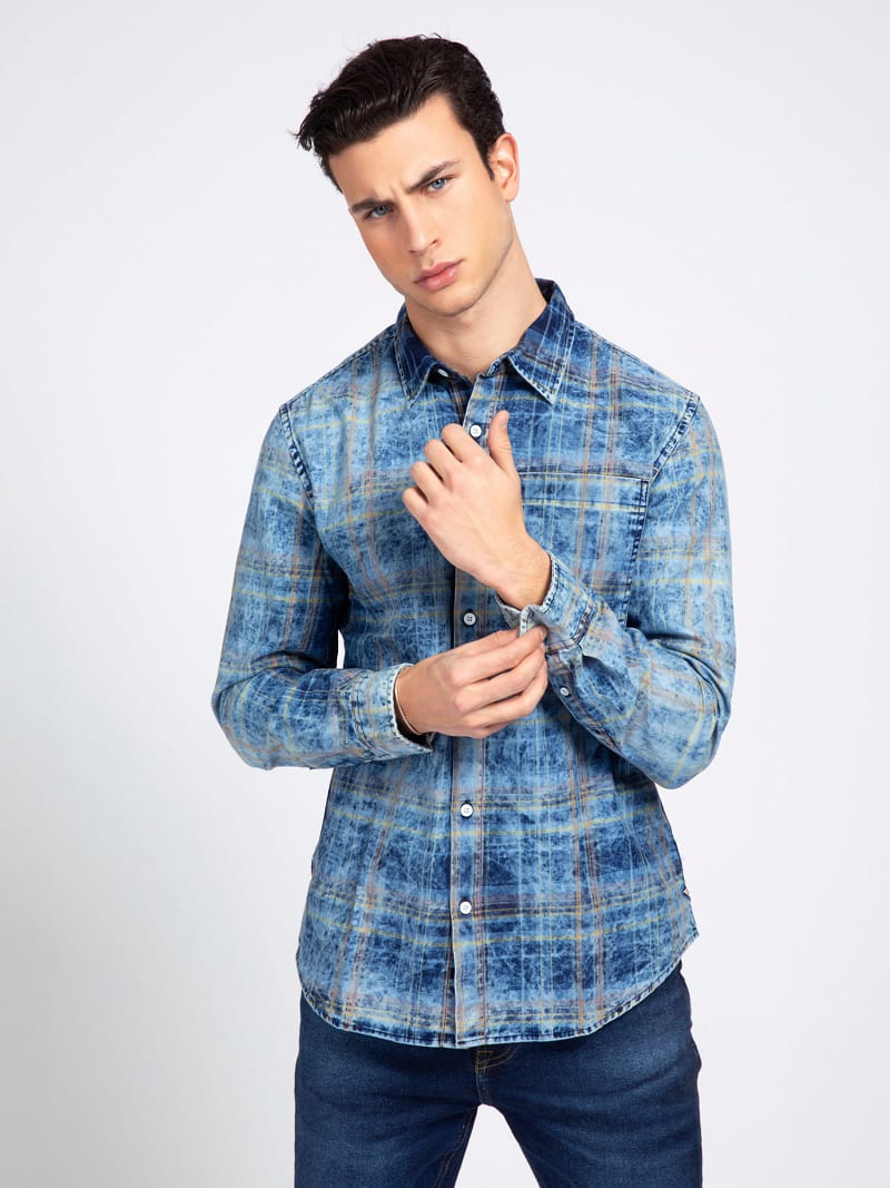 CHEMISE IMPRIME CARREAUX