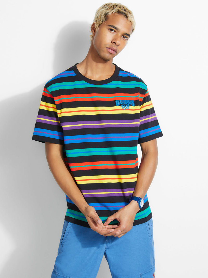 guess motif t shirt