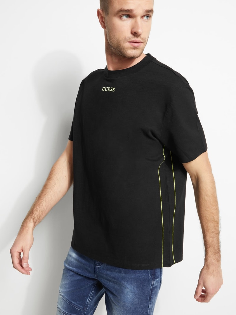 Chandail guess ligné clearance