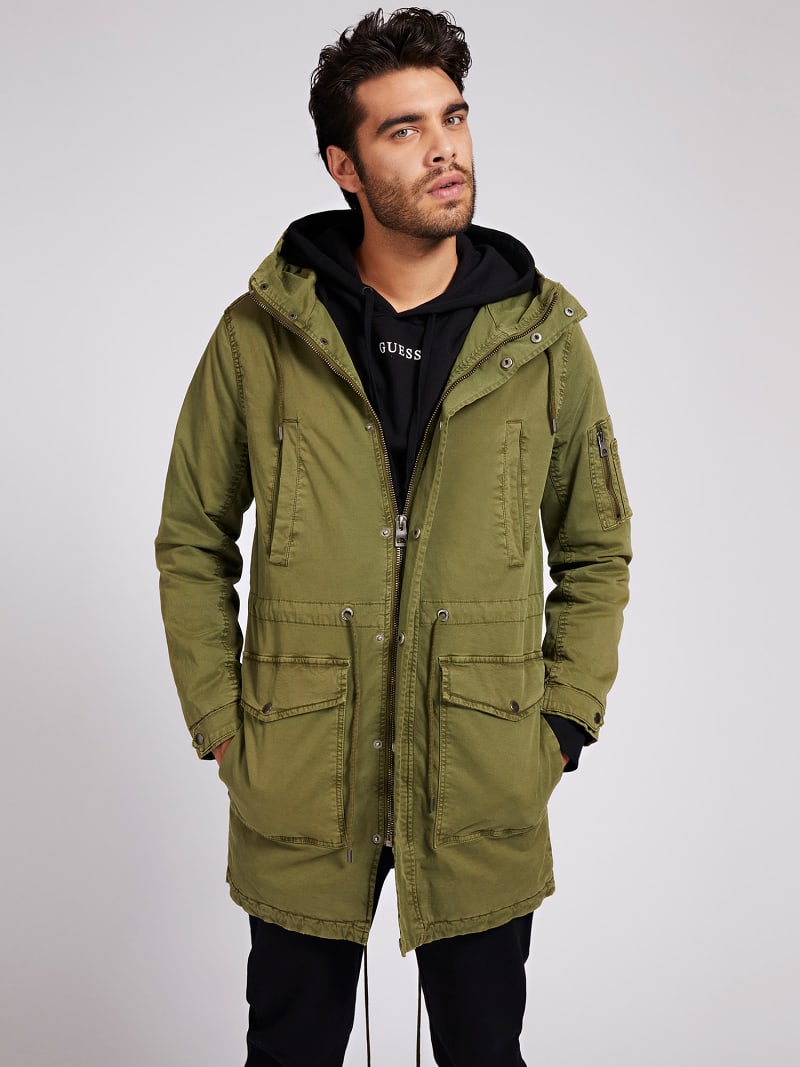 Parka guess uomo outlet