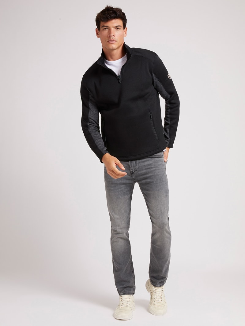 Zip Fastening Sweatshirt Guess Official Online Store