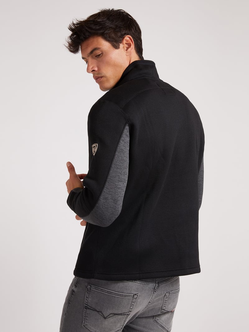 GUESS ZIP FASTENING SWEATSHIRT