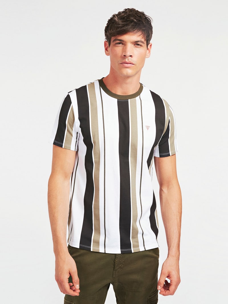 Streifen T Shirt Guess Offizieller Online Shop