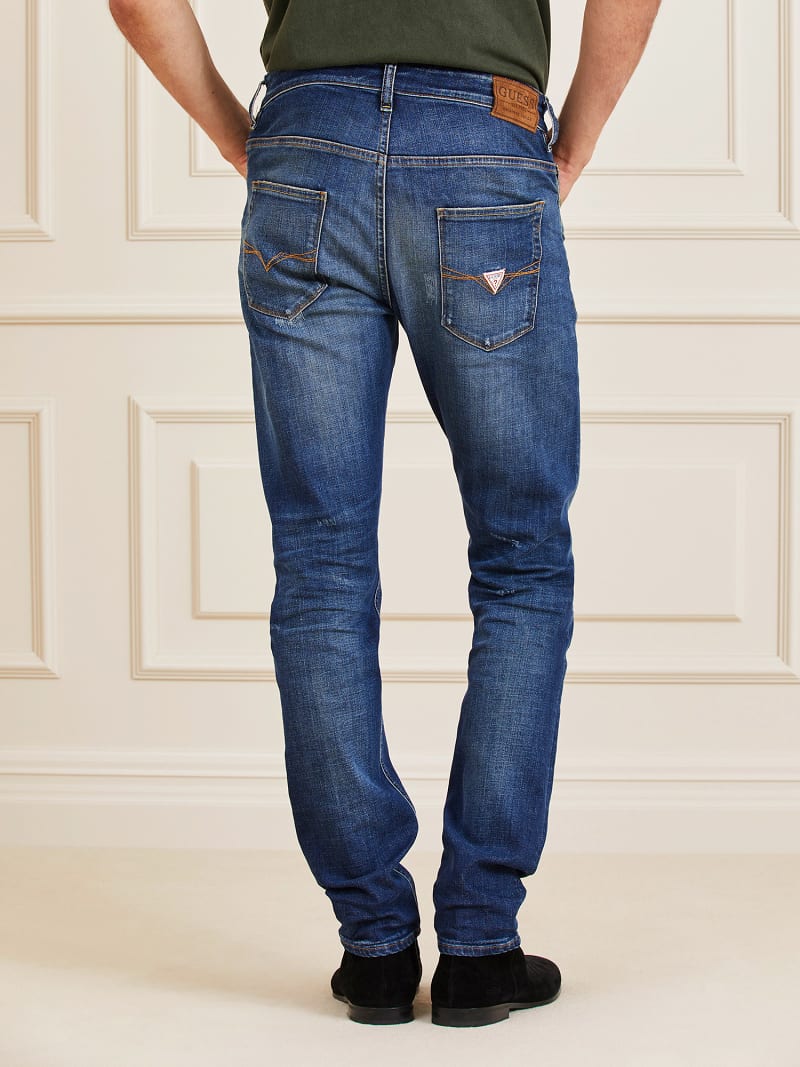 Super Skinny Fit Denim Pant Guess Official Online Store