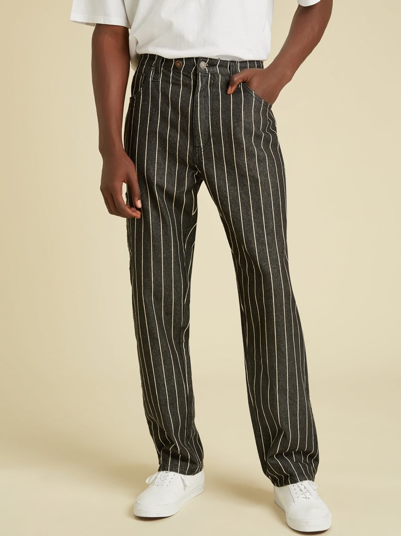 STRIPED CARGO PANT