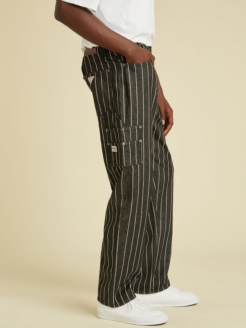 Guess best sale striped pants