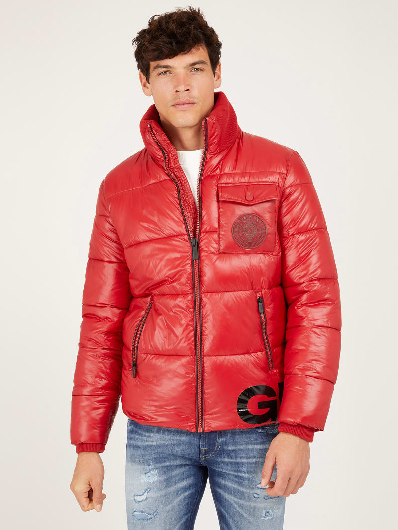 HIGH-NECK PADDED DOWN JACKET