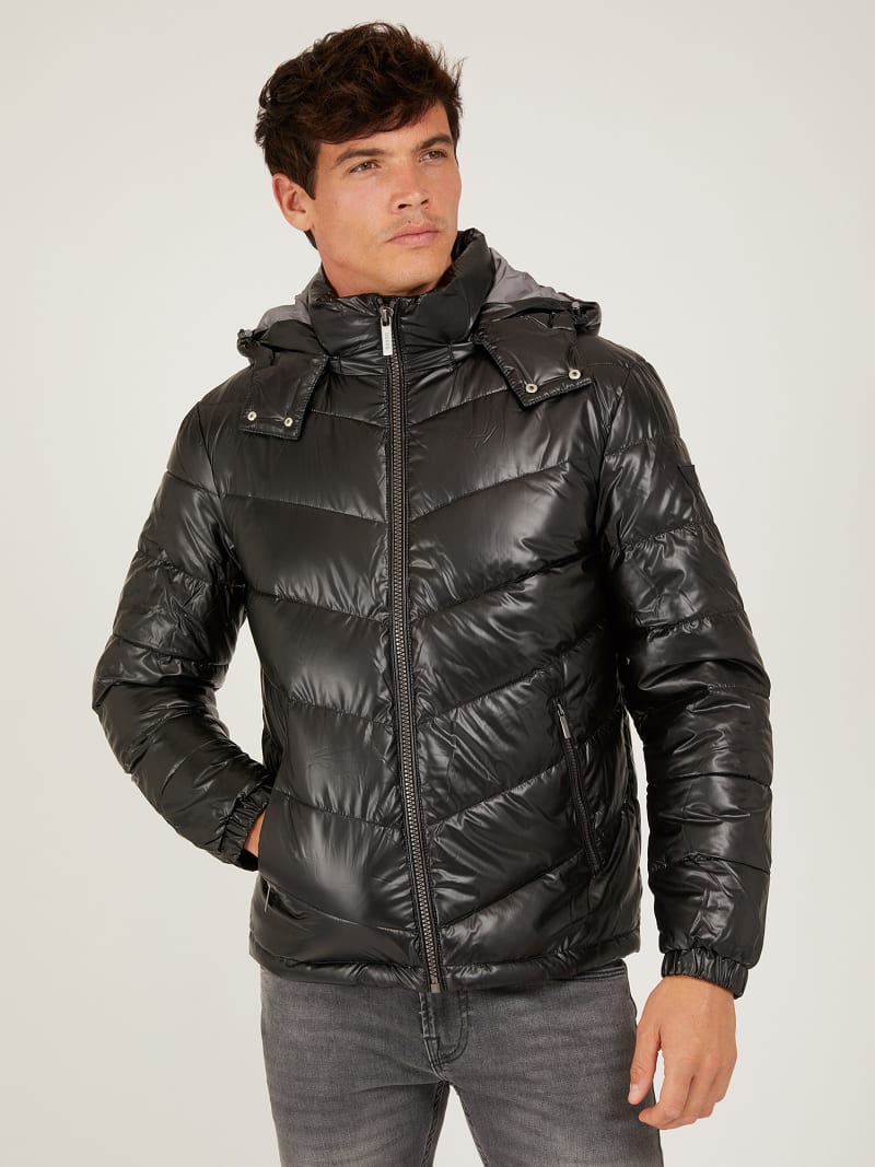 PADDED DOWN JACKET WITH HOOD