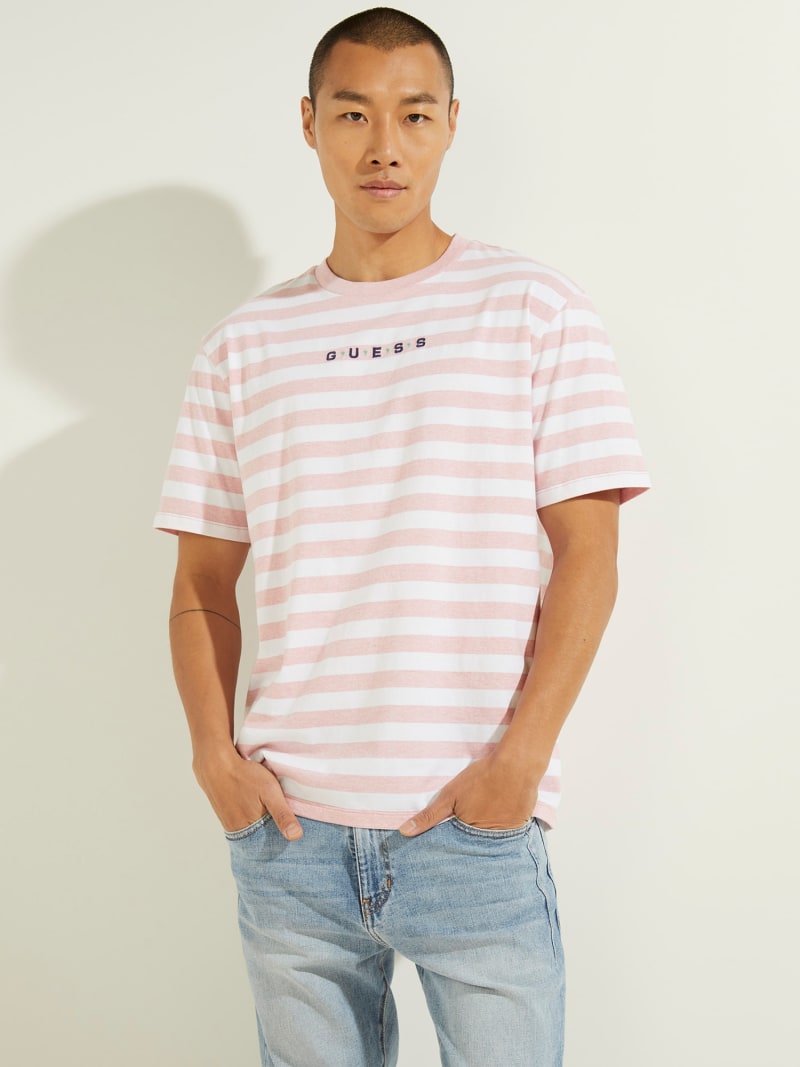 Koszulka guess paski clearance