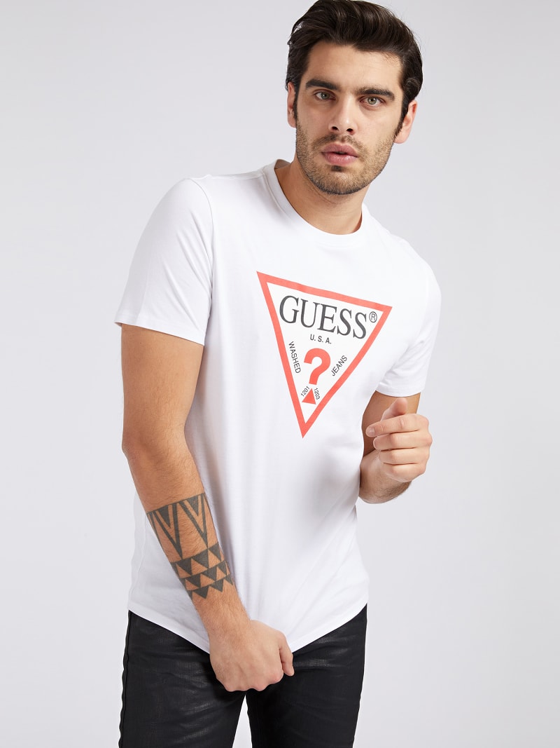 Triangle logo t shirt