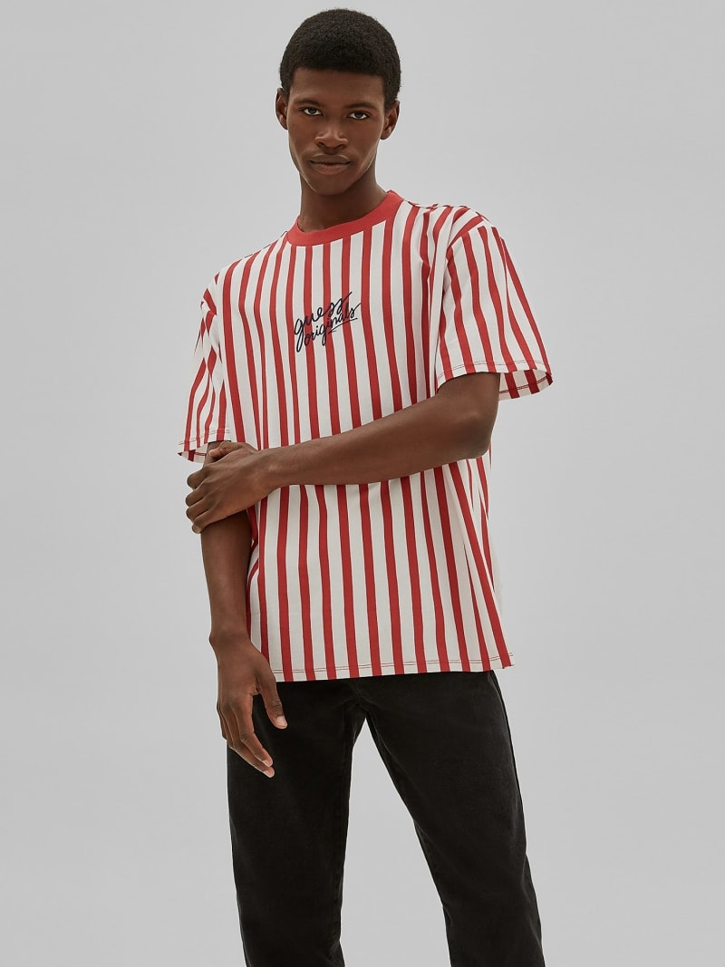 Guess camisetas hombre rayas top
