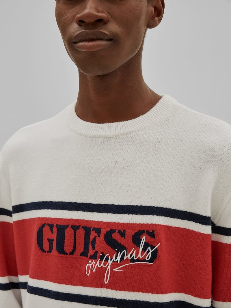 GUESS STRIPED SWEATER