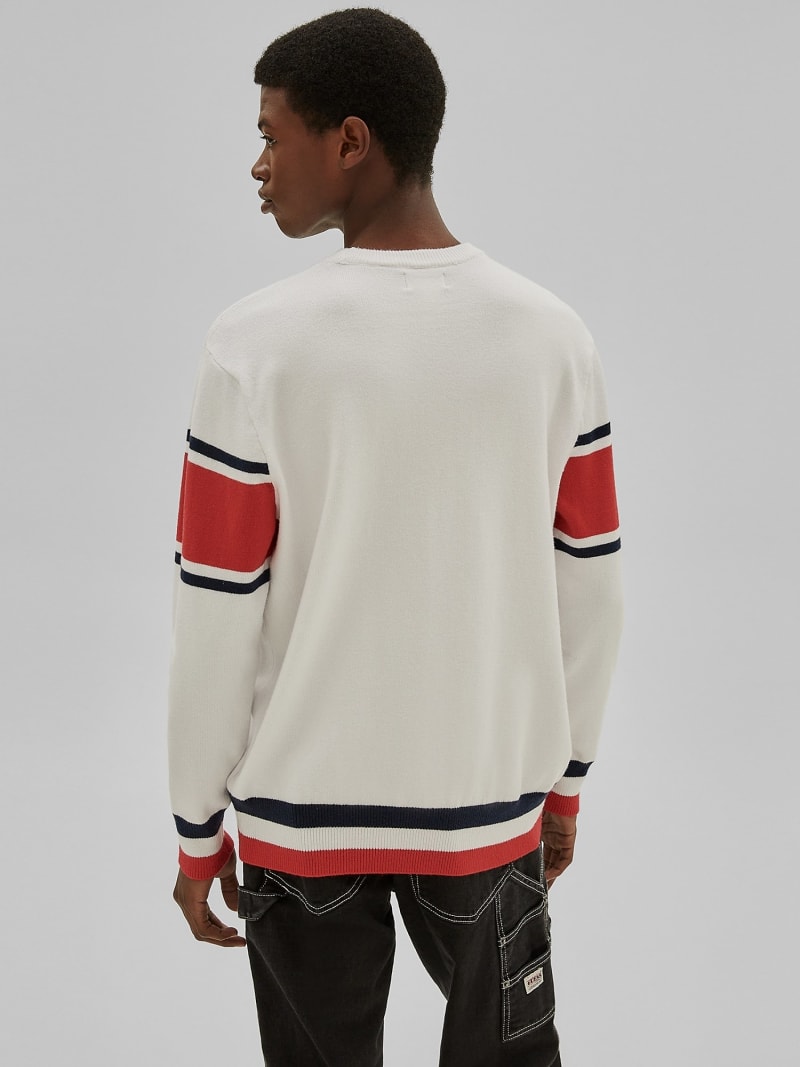 Guess online striped sweatshirt