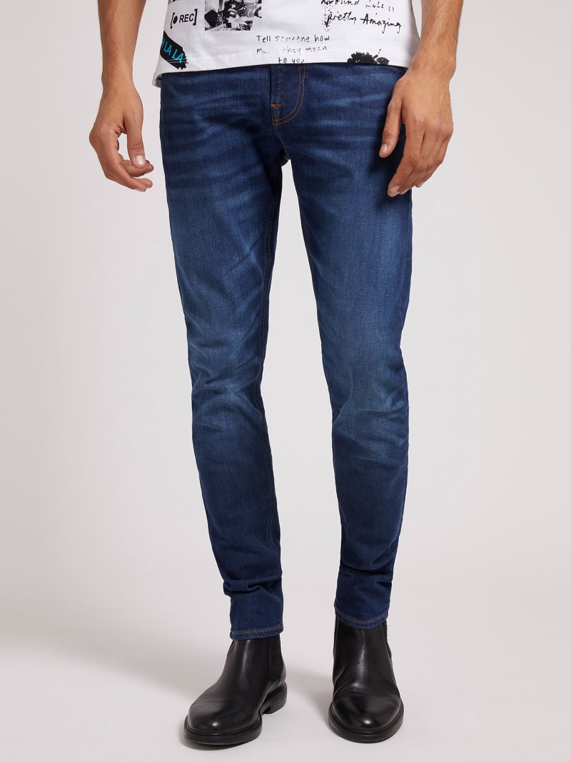jeans guess super skinny uomo