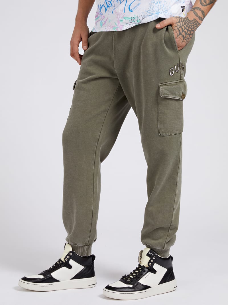 Fleece Slim Fit Pant Guess Official Online Store