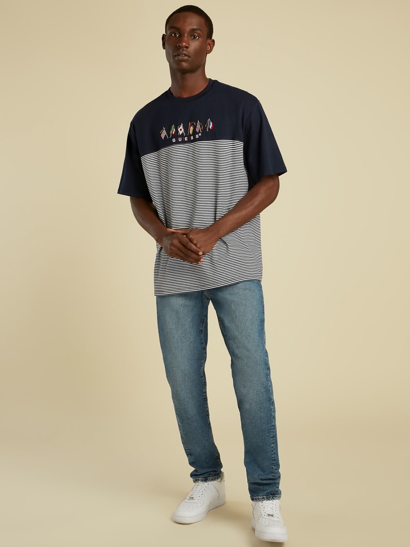 Flag Logo T Shirt Guess Official Online Store