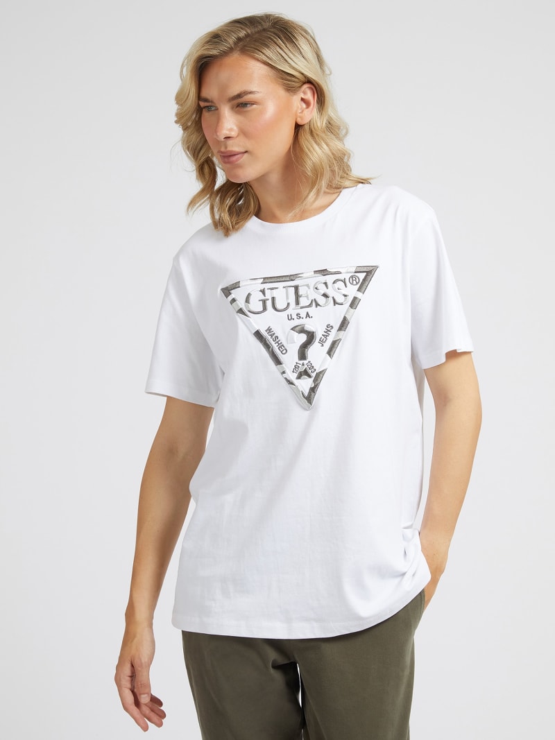 GUESS Triangle logo t shirt