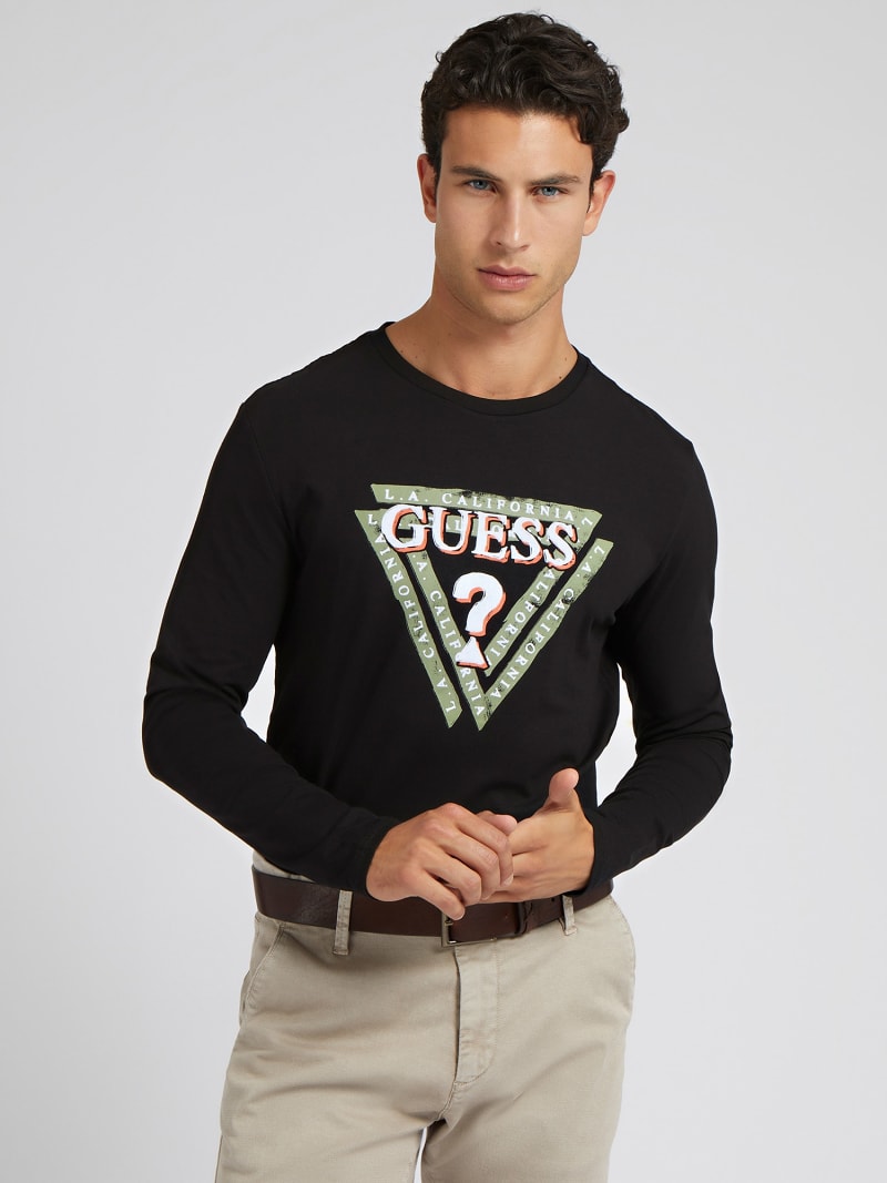Triangle logo tshirt GUESS® Official site