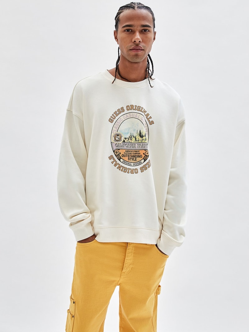 Front print sweatshirt