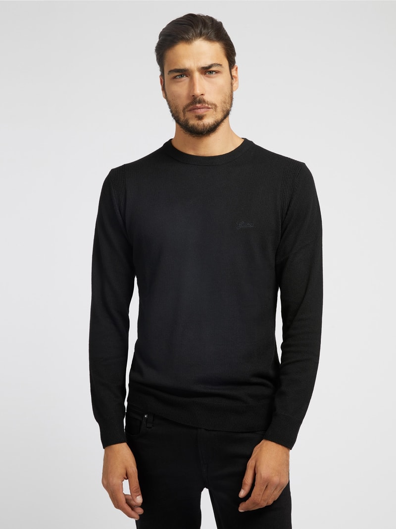 Guess crew neck sweater best sale