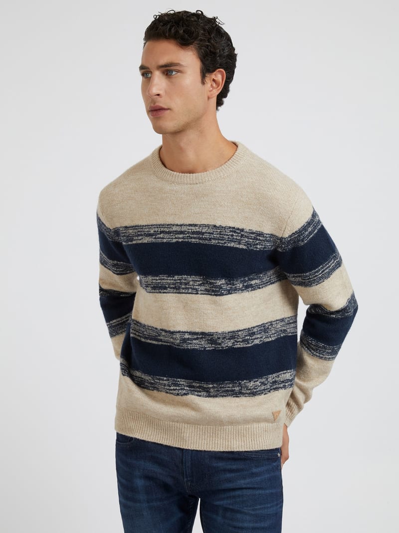 Maglione a righe