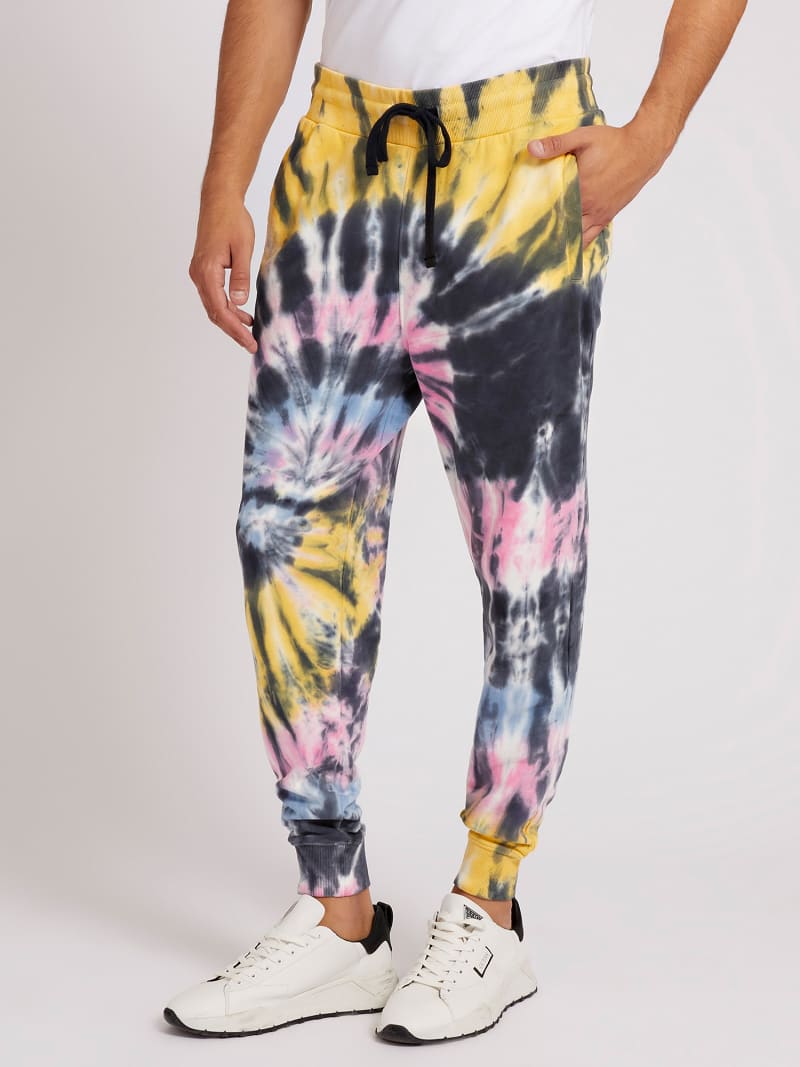 Tie-dye joggingbroek