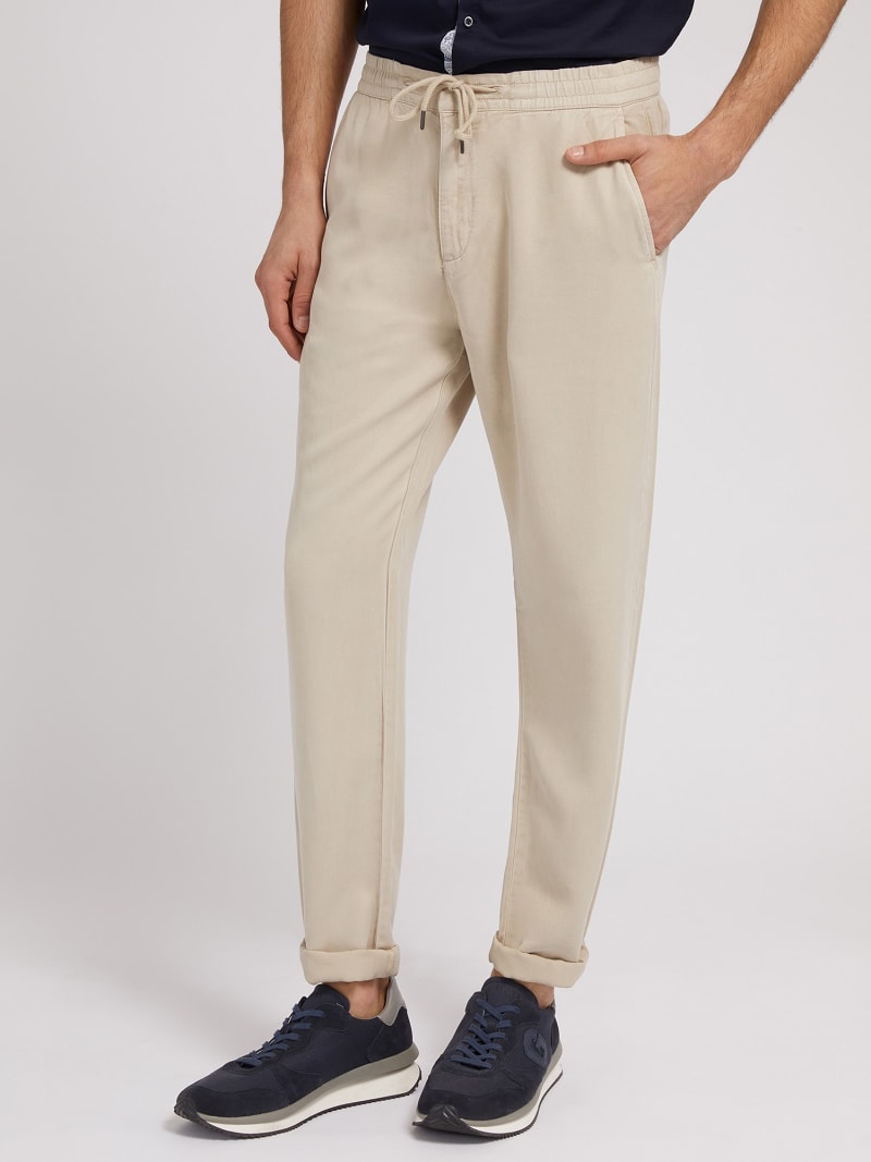Lyocell pant with coulisse