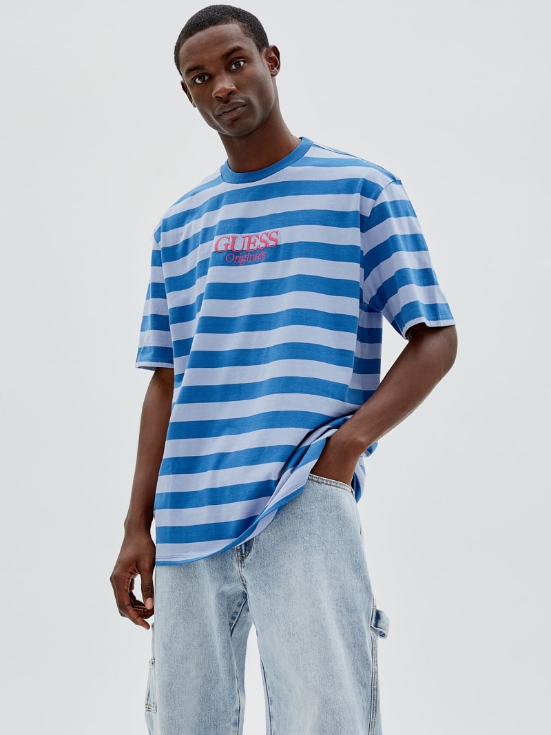 Guess t shirt rayé top