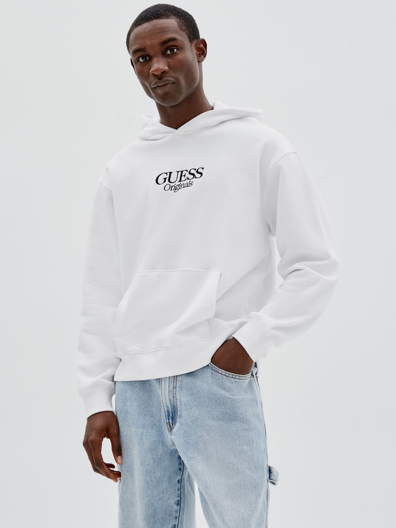 ТОЛСТОВКА С ЛОГОТИПОМ СПЕРЕДИ Мужчинам | Официальный сайт GUESS® Originals