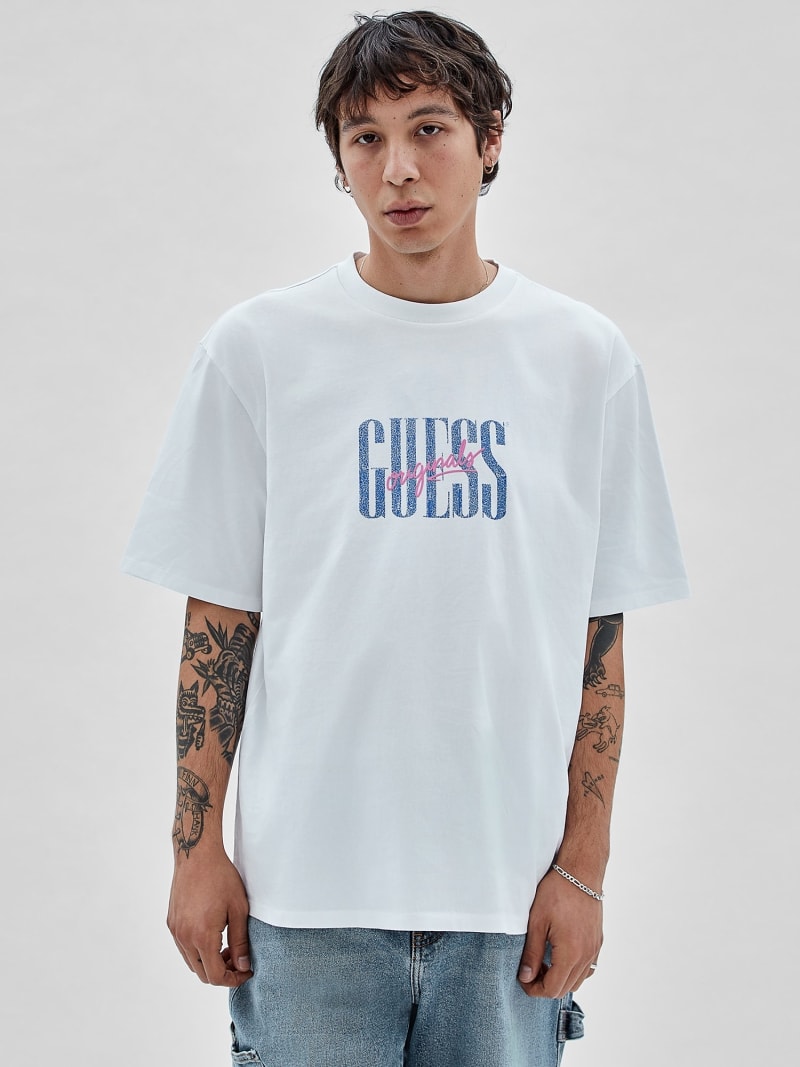 Front logo t-shirt Men | GUESS® Originals Official Website