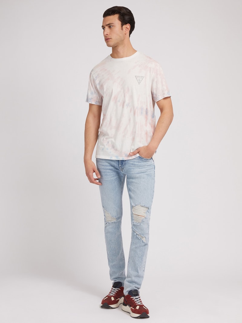 Guess david yarn dye tee store