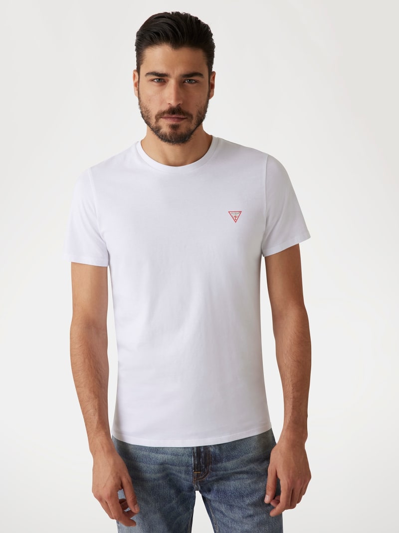 Camiseta logotipo triángulo pequeño