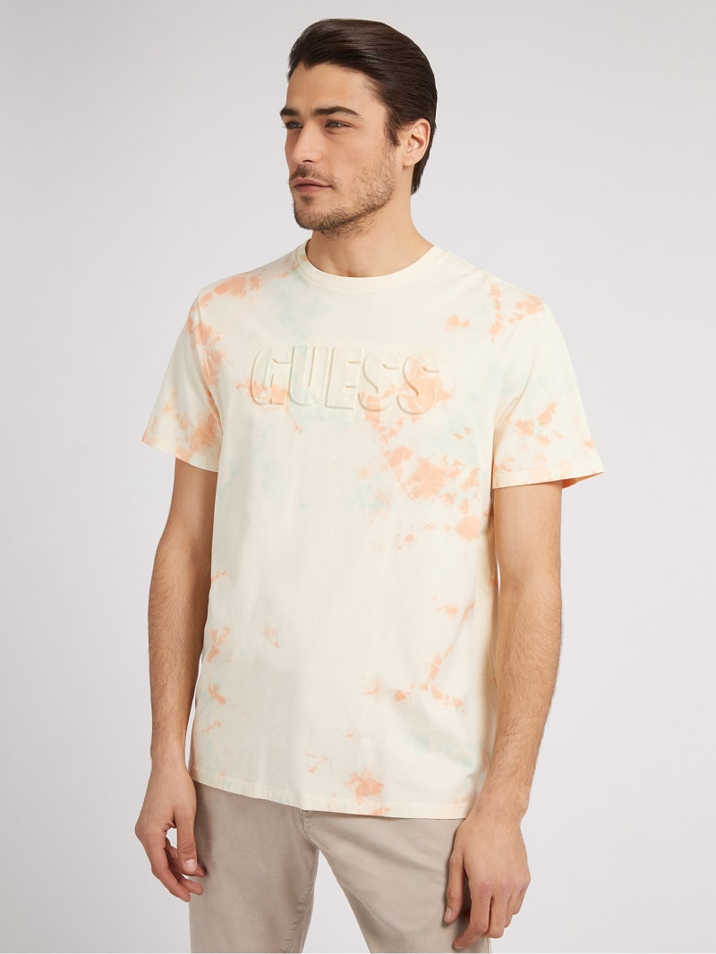 Guess tie dye t shirt clearance