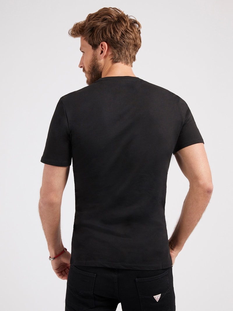 Camiseta guess triangulo hombre shop