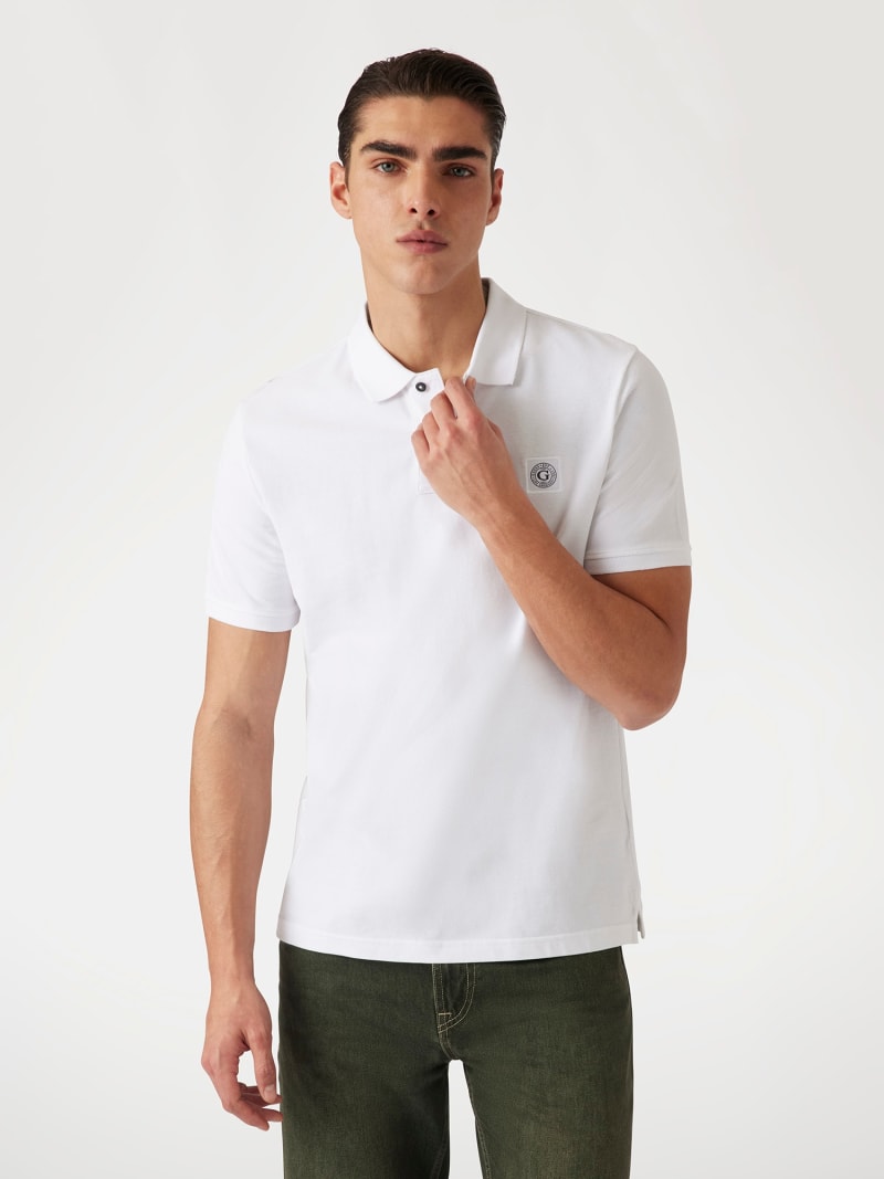 Mens guess polo shirts deals