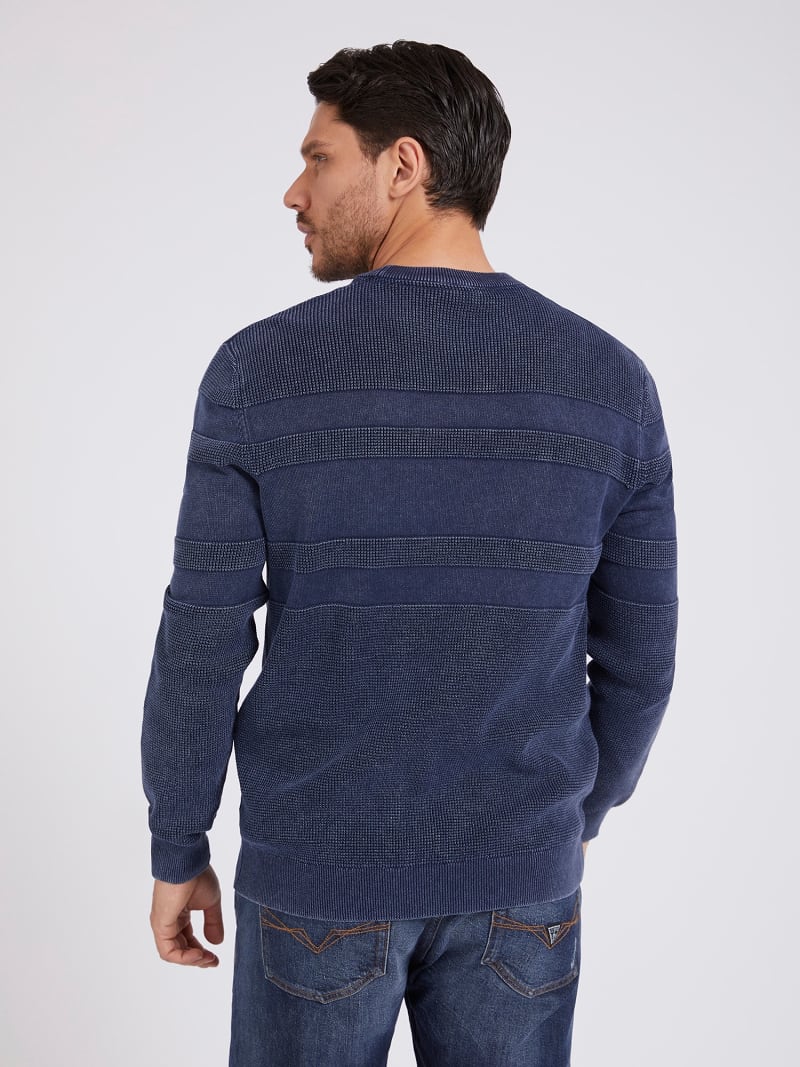 Pull guess homme rayé outlet