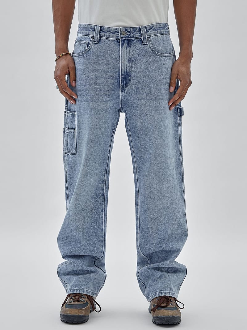 Carpenter-Jeans mit hohem Bund
