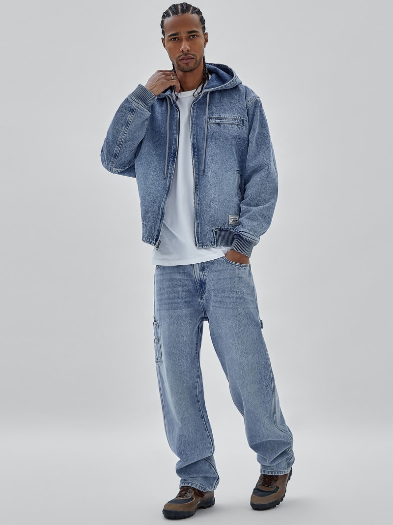 Felpa e giacca di jeans deals