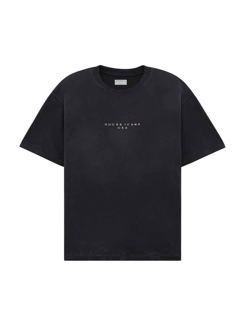 GUESS T shirt met logo op de voorkant