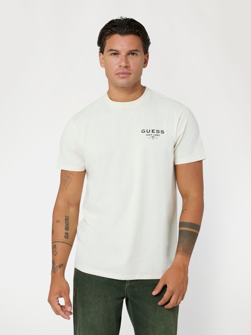 Guess small logo tee discount